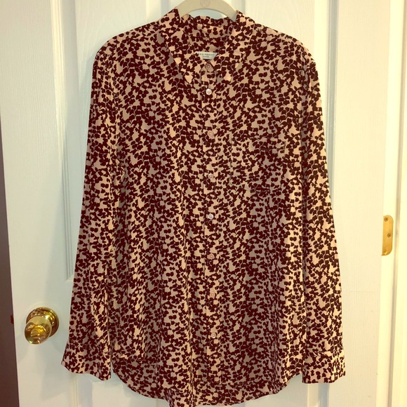 Equipment Tops - Women’s M Equipment long sleeve silk shirt